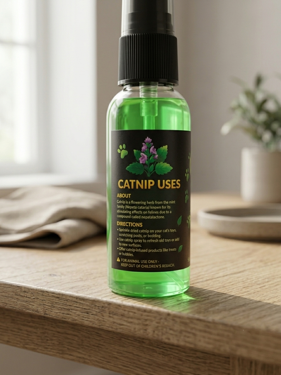 اسپری کت‌نیپ Smokey’s Stash (Catnip Spray) | اسپری تحریک‌کننده طبیعی گربه با عصاره کت‌نیپ برای بازی و جذب فعال گربه